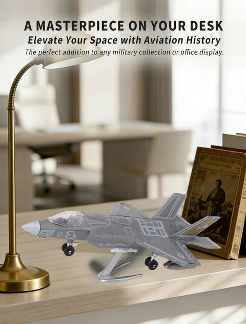 1 72 Scale Fighter Jet Model Kit With Snap Fit Assembly Openable Engine Cover Cockpit Missile Hatch Movable Wheels And Display Stand