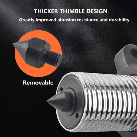 Heavy Duty Hydraulic Gear Puller With 30 Ton Capacity And 15.7 Inch Spread featuring thicker removable thimble design.