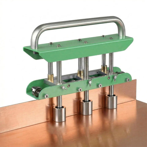 Hydraulic Sheet Metal Bending Machine 0 to 90 Degrees for Steel Aluminum and Copper with V Groove Roller System