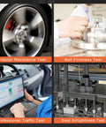 Testing procedures for Rear Wheel Hub And Bearing Assembly For Left And Right Fit For Toyota Prius And Prius PlugIn 2010 2015 Durable Replacement.
