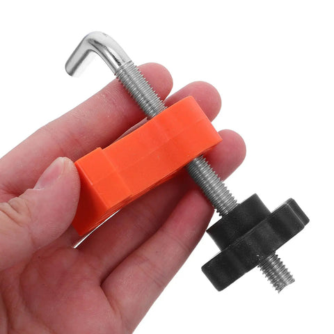 Rock Solid 12 Piece Right Angle Clamps For Stone And Woodwork Granite And Marble Slab Corner Positioning Clips close-up view