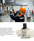 Gas Booster Pump With Pneumatic Valves And Air Cylinder For Industrial Use No Electricity Needed in factory setting