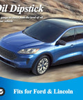 Engine Oil Level Dipstick Indicator Compatible With Ford Edge and Lincoln models shown with blue SUV