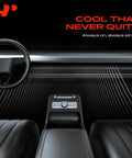 Interior dashboard of a car showcasing sleek design, featuring an AC compressor with controls for top tier AC compressor with built clutch fits Infiniti JX35 QX60 Nissan Maxima Murano Pathfinder DKS17D replaces factory unit prepacked with PAG46 fluid seven groove pulleys keeps your rig chillin and running smooth as silk anywhere you go.