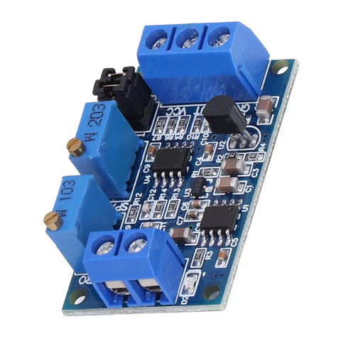 Top Tier Adjustable Current To Voltage Converter Module With Wide Supply Voltage Range And Precision Signal Conversion For Stable Industrial Systems Built Tough For Everyday Tech Hustles, showing a circuit board with connectors.