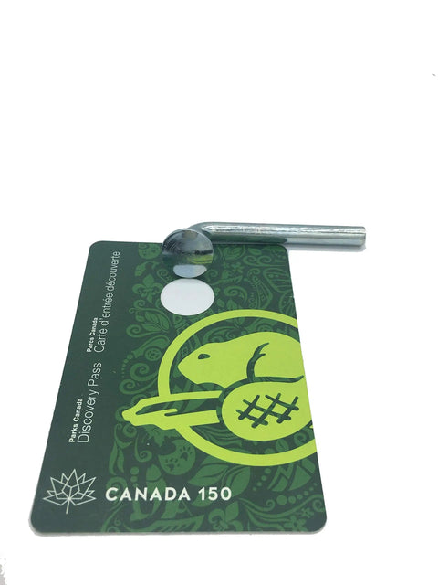 Heavy Duty Pallet Rack Safety Drop Pin Round Top Hat Three Quarters Inch Pin With 0.300 Inch Width And 3.025 Inch Height