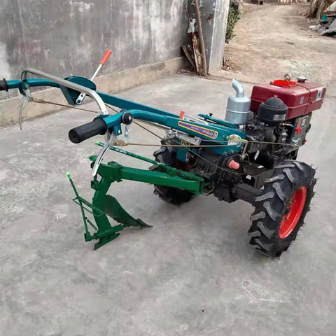 Compact 2 Wheel Walking Tractor For Small Farms And Gardens With A Workhorse Cultivation Tiller Motocultor And Multi Function Hand Tractor