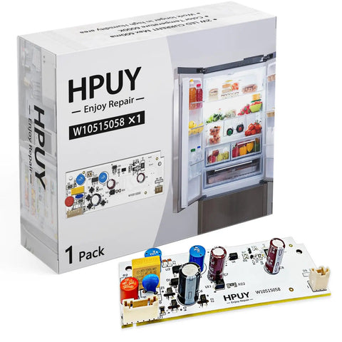 Refrigerator LED Light And Main Driver Replacement WPW10515058 W10515058 box and PCB board for easy DIY installation