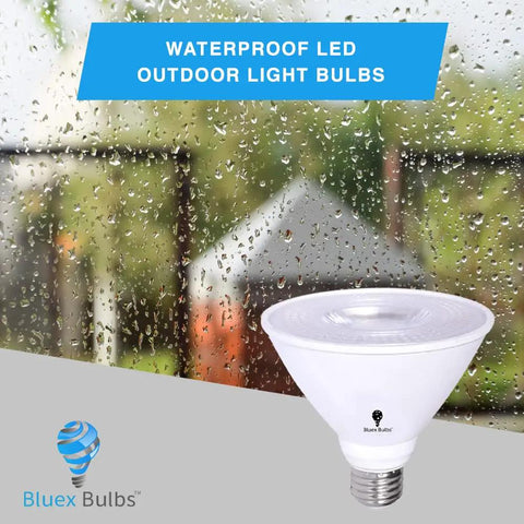 6 Pack PAR30 Short Neck LED Flood Light Bulb 10W 75 Watt Equivalent 850 Lumens Waterproof E26 Base 3000K Warm White Dimmable