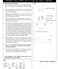 Assembly instructions for Antique Brass Two Light Ceiling Mount Fixture With Transitional Design For Living Rooms And Hallways Modern Vintage Lighting That Brings Classic Vibes To Your Everyday Home Style, including diagrams and installation steps.