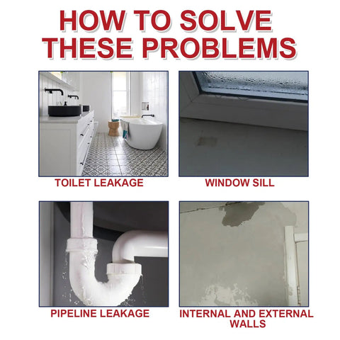 How to solve toilet leakage, window sill issues, pipeline leakage, and internal external wall damage.