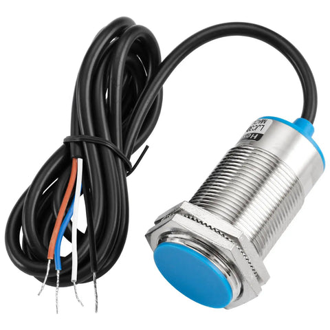 Shielded 30Mm Capacitive Proximity Sensor Switch Built To Last LJC30A3-10-ZCY With PNP No NC Output 4 Wire 10-30 VDC 200 mA Detects
