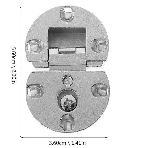 4 Pack Zinc Alloy Flip Board Hinges Nickel Plated For Cabinet Doors And Fold Down Cupboard Doors Heavy Duty Rust Resistant Butt Hinges