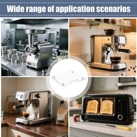 Smooth Operator Coffee Tray With Comfortable Pull Handle And Sturdy Rubber Wheel Base For Countertop Espresso Bar No Sweat Rolling Platform Easy Reach Counter Upgrade in kitchen setup.