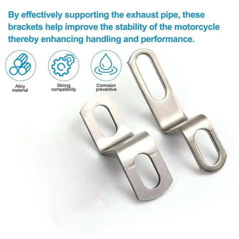 Stainless Steel Motorcycle Exhaust Bracket For Secure Mounting And Enhanced Stability Built To Last Rock Solid Exhaust Hanger
