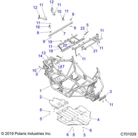 Diagram of vehicle frame parts, Weld Dash Fuse Center Black For RZR XP Turbo UTV Electrical Fuse Box Assembly With Dash Mount