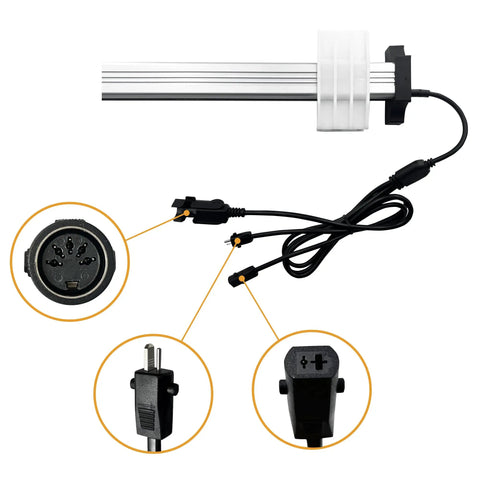 Power Recliner Linear Actuator Replacement For Electric Sofa Lift Chair Designed For Smooth Lift And Recline, JLDQ.18.134.329Z02 with connectors.