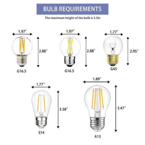 Diagram showing bulb requirements for Black Semi Flush Mount Ceiling Light With Fabric Shade In Quatrefoil Shape, No Fuss Farmhouse 13 Inch Ceiling Fixture For Kitchen Hallway Bedroom, Close To Ceiling Design, Matte Black Finish