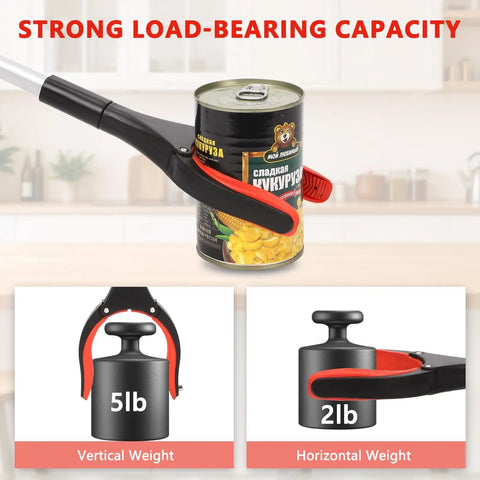 Two Pack 36 Inch Grabber Reacher Tool With Magnets And Rotating Jaw Heavy Duty Folding Pickup Tool For Seniors And Mobility Aids Trash Picker For Hard To Reach Items On Shelves And Floors
