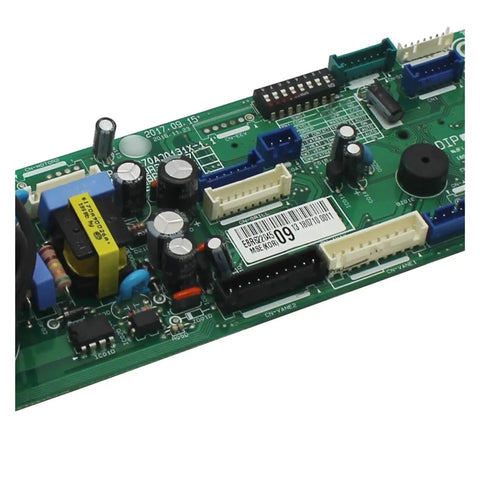 Plug And Play Direct Swap PCB Assembly Replacement For LG Heat Pump Indoor Units EBR62204509 6870A00131X-1.1 detailed view of control board components