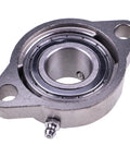 Flanged Auger Bearing Replacement For Buyers Saltdogg SHPE0750 SHPE100 SHPE1500 SHPE2000 Series Beefy Heavy Duty Compatible With Part Numbers 1411000 3007000 3018919 61165, metal housing with grease fitting