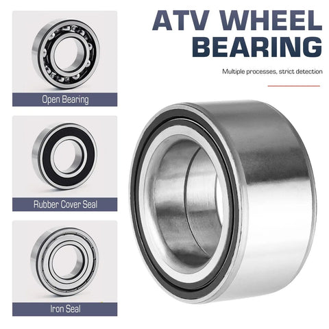 Rock Solid Front Wheel Bearing Assembly for Polaris Ranger RZR Sportsman Scrambler General ACE showing various seal types.