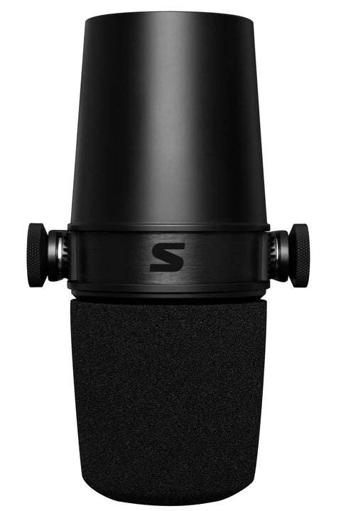 XLR Dynamic Microphone For Podcasting, Streaming And Vocal Recording With Voice Isolation Cardioid Pattern, front view