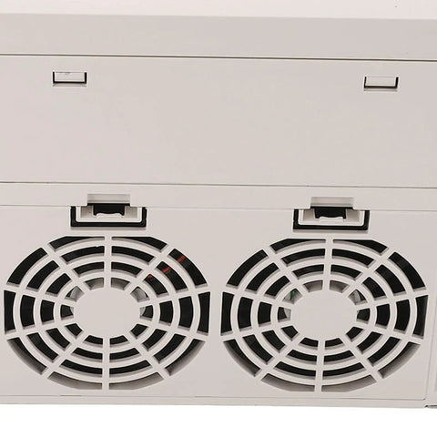 Kickass 18kW To 22kW Variable Frequency Drive 3 Phase 380V VFD With PID Controller For Super Reliable Motor Speed Control High Efficiency AC Industrial Inverter Low Noise Enclosed Panel Mount Easy Install Perfect For Crunch Time Demanding Jobs dual-fan enclosure