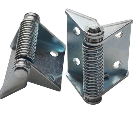 Solid Gear Genie Lifts Hinge 2Pc 104804 104804GT Spring Long Leg Garage Door Opener Replacement heavy duty steel hinges.