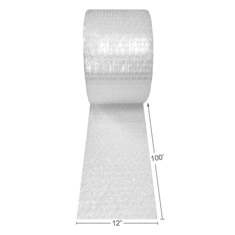Kick Your Packing Game Up A Notch With This Heavy Duty Bubble Cushioning Wrap Perfect For Shipping Storage Or Moving Clear Perforated Rolls That Keep Fragile Gear Secure, 12x100 ft roll of bubble wrap.