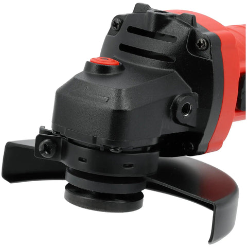Professional Brushless Angle Grinder With 1300W Cordless Battery And 125mm Grind Size, featuring a sturdy motor and functional safety guard.