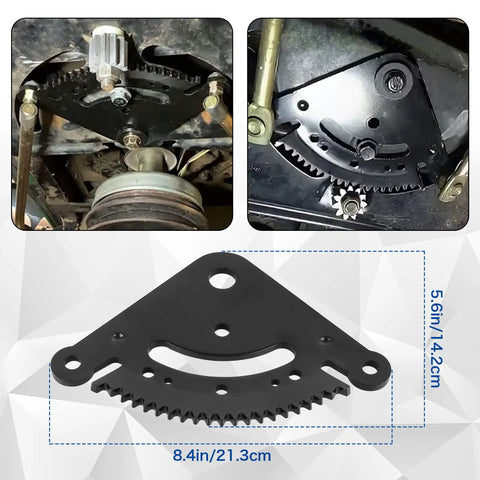 Premium Grade 19 Tooth Steering Sector Gear Kit For Lawn Tractors And Riding Mowers Heavy Duty Pinion Replacement close-up