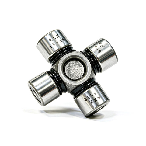 Real Deal Mini Universal Joint Cross Bearing Swap St1538 For Atv Utv Steering Shafts, 15x38mm robust design for smooth performance.