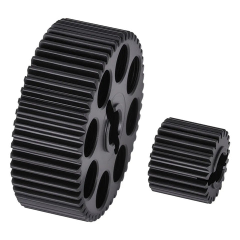 Slick Lightweight Front Gear Set For 13T And 16T Ratios Upgrades Your Vs4 10 Phoenix Portal And Vfd Transmission Kits, black dual gear set.