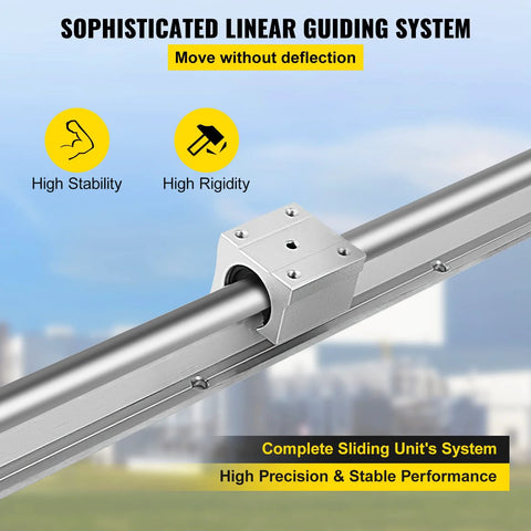 heavy duty linear rail kit for CNC with high stability and rigidity features in use for precision motion systems
