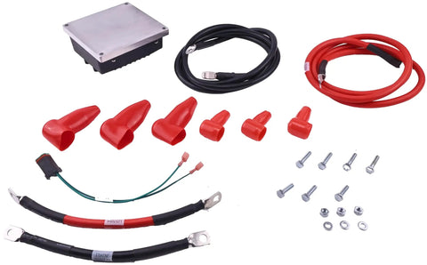 Badass Motor Controller Kit Replacement Compatible With Genie Scissor Lifts parts including wiring, connectors, and hardware.