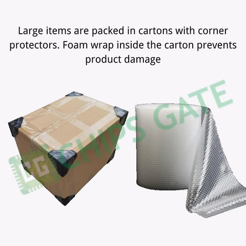 M150XN07 V2 15 Inch LCD Display Panel packaging with carton and bubble wrap for industrial automation protection
