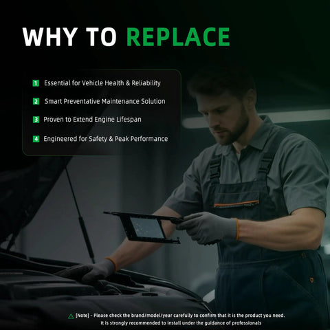 Mechanic holds air filter next to open hood, depicting context for All-In-One Filter Service Kit for Bobcat S450 S510 S530 S550 S570 S590 S595 S630 S650 and T450 T550 T590 T595 T630 T650 Eight-Piece Set Includes Outer Air Filter 7286322 Inner Air Filter 7221934 and Engine Oil Filter.
