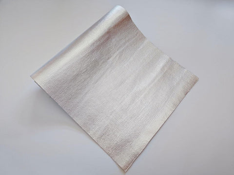 Self-Adhesive Aluminum-Fiberglass Heat Shield Wrap, 15 By 48 Inches, Aluminum-Backed Thermal Reflective Insulation Barrier