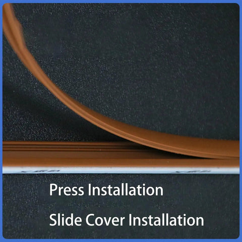 Self Adhesive Cable Hider For Tidy Workspace Vibes And Durable Pvc Wire Cover with Press Installation method.