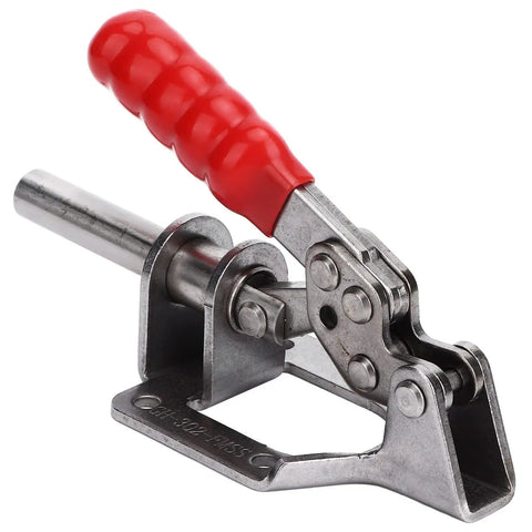 Beefy Stainless Steel Toggle Clamp With 136Kg Clamping Force And 180 Degree Handle For Welding Equipment Installation And Precise Angle Control