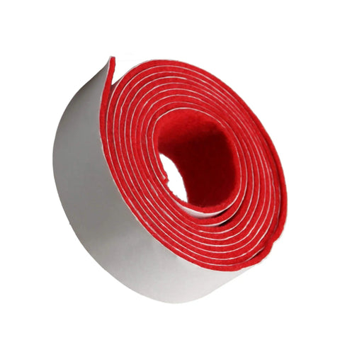 Rolled Red And White Replacement Piano Spring Rail Felt For Keyboard Maintenance Premium Pressed Felt For Piano Repair