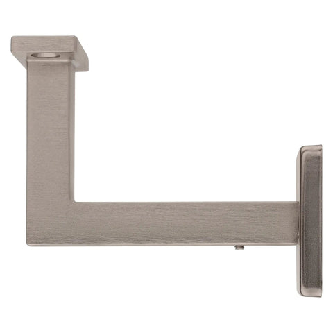 Heavy Duty Wood Handrail Bracket Kit With Wall Mount Hardware And Super Easy Diy Surface Install To Get Rust Resistant Satin Nickel Finish