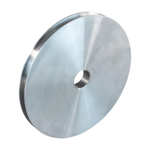 Heavy Duty Beefed Up Cable Sheave For Rotary Lifts 9.25 Inch Outer Diameter Silver Finish Compatible With SM180 SM181