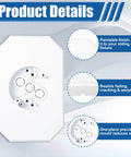 Pro Level 3 Pack Vinyl Siding Mounting Blocks For 1 2 Inch Lap Double And 4 Inch Siding With Built In Electrical Box and detailed design features.
