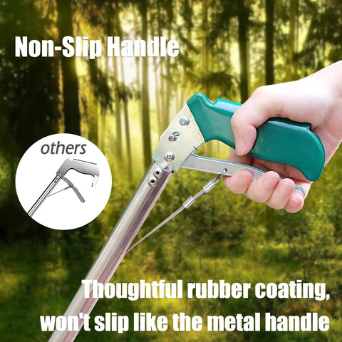 60 Inch Professional Snake Tongs With Auto Lock Extra Long Rattlesnake Catcher Heavy Duty Reptile Grabber With Wide Jaw And Non Slip Grip Safe Moving And Transport Tool For Snakes Easy Handling And Precise Catch