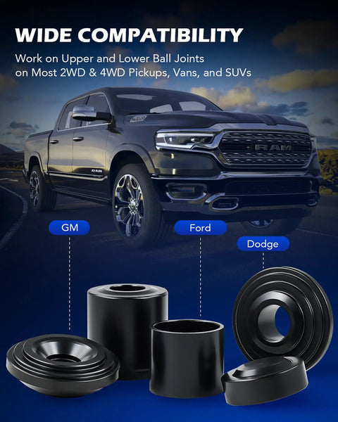 Beast 21 Piece Ball Joint Press Kit With C Frame For Cars And Trucks Heavy Duty Ball Joint Removal Tool Set U Joint And Brake Anchor Pin Removal Works On 2WD And 4WD Vehicles DIY Auto Repair Must Have