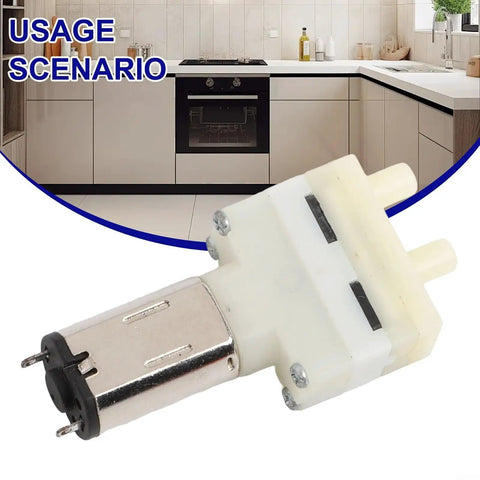 Heavy Duty Water Pump Motor Replacement For Robot Vacuum Cleaners Reliable Accessory in a modern kitchen setting.
