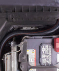 Heavy Duty 9/16 Inch Non Slit Wire Loom Flexible Conduit Tubing 1000 Ft Roll protecting vehicle wiring under the hood.