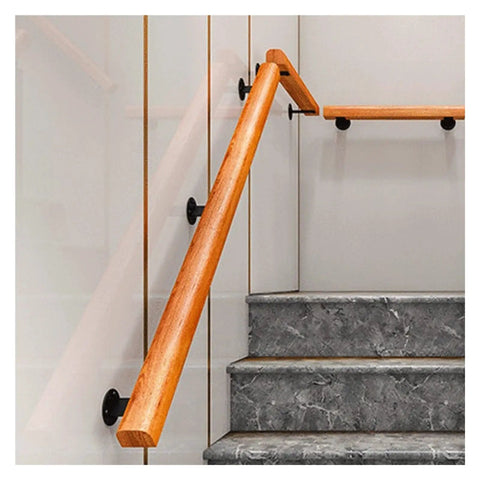 Adjustable Stainless Steel Railing Posts And Black Powder Coated Deck Railing Kit For Indoor Stairs Outdoor Porch Steps Floor Mount Baluster System mounted on stylish wood and black support.